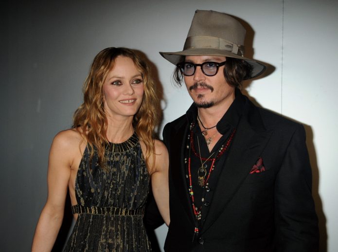 Vanessa Paradis y Johnny Depp