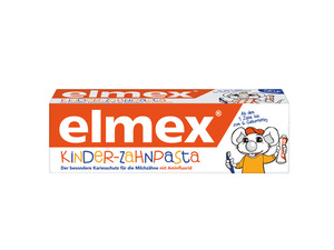 Descripción de las propiedades de la marca de pasta de dientes infantil Elmeks.